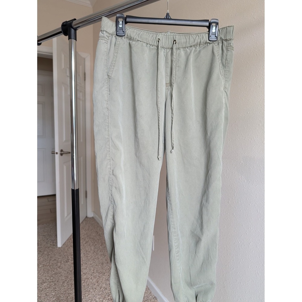 Nine West Jeans The Easy Jogger Sage Green Elastic Waist Pants Small